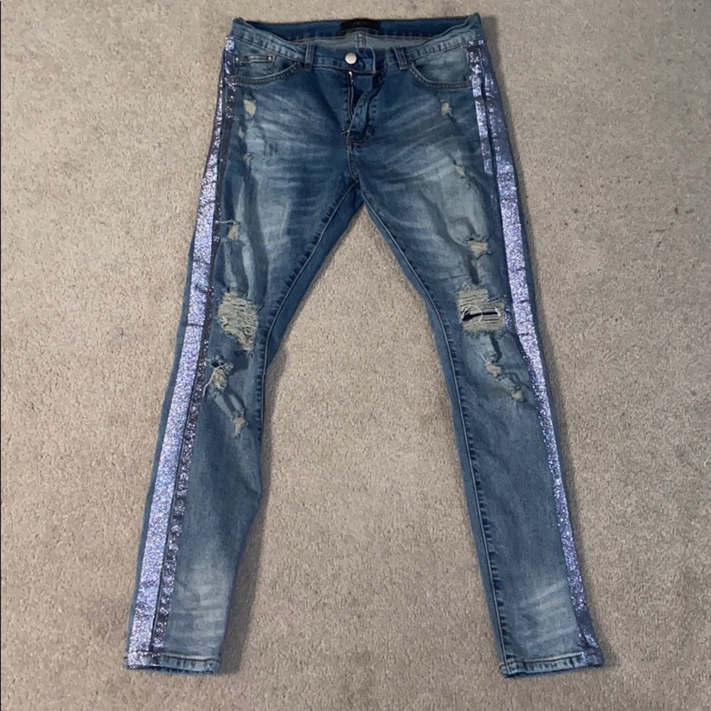 Amiri jeans (glitter)